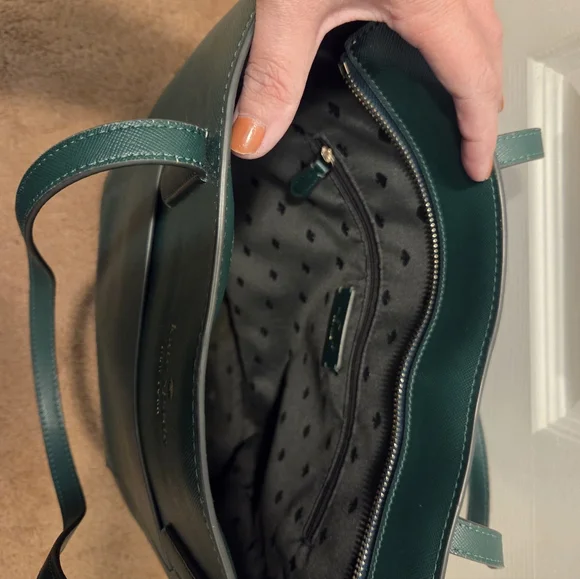 GUC Kate Spade Green Tote Bag - Picture 7 of 10